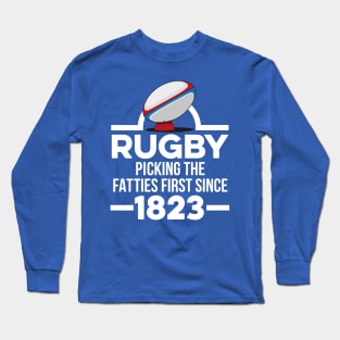 Funny Rugby Joke Rugby 1823 Long Sleeve T-Shirt